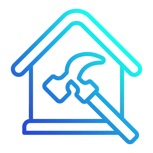 Immobilien mit Hammer